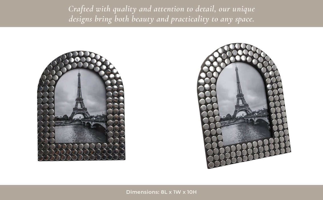 5x7-studded-arch-photo-frame-silver-black-12