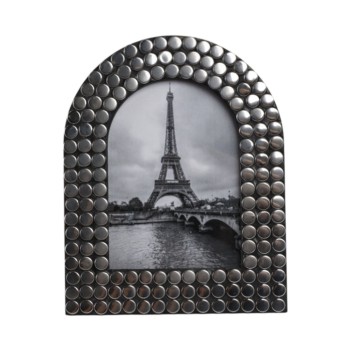 5x7-studded-arch-photo-frame-silver-black-1