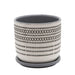 6-aztec-planter-w-saucer-gray-1