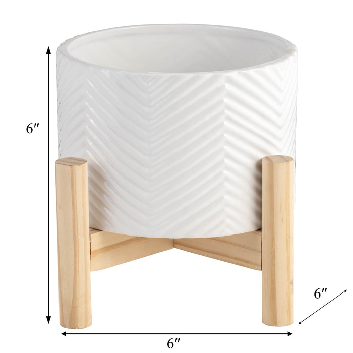 6-ceramic-chevron-planter-w-wood-stand-white-8