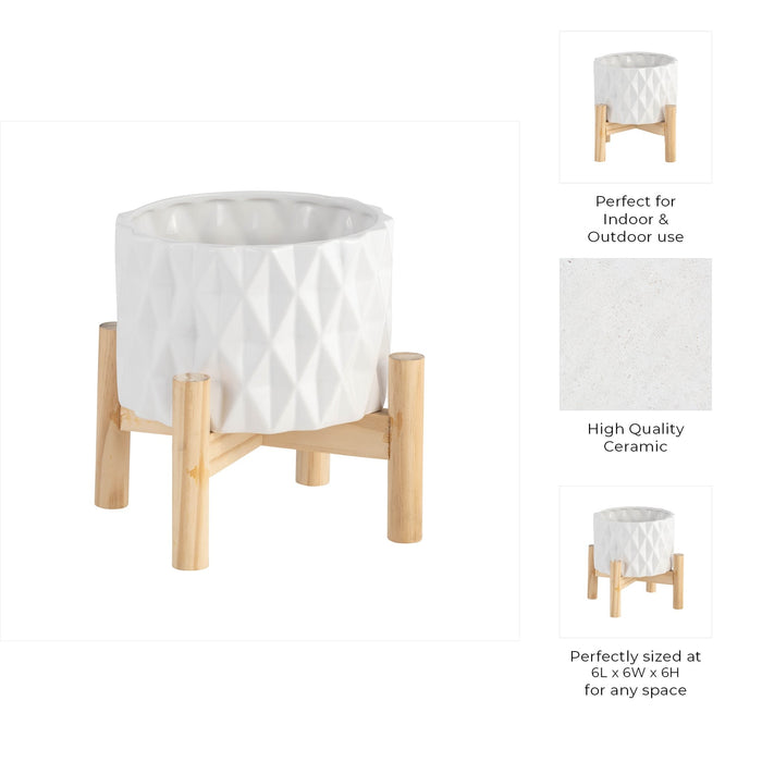 6-ceramic-diamond-planter-w-wood-stand-white-10