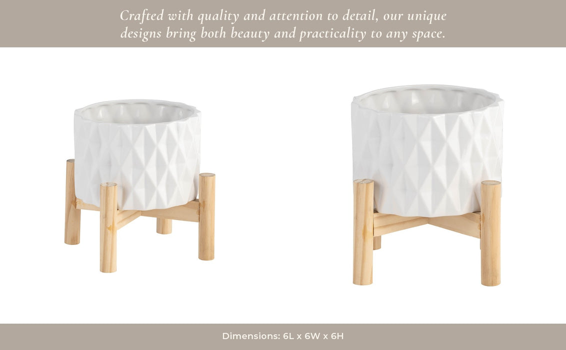 6-ceramic-diamond-planter-w-wood-stand-white-13
