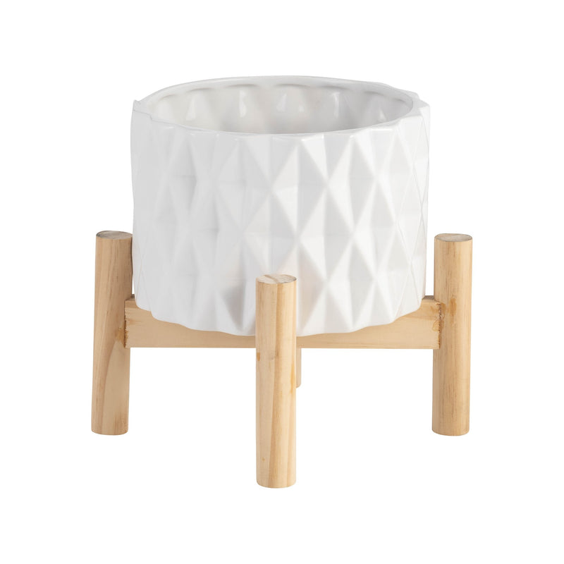 6-ceramic-diamond-planter-w-wood-stand-white-3