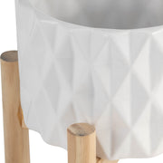 6-ceramic-diamond-planter-w-wood-stand-white-7