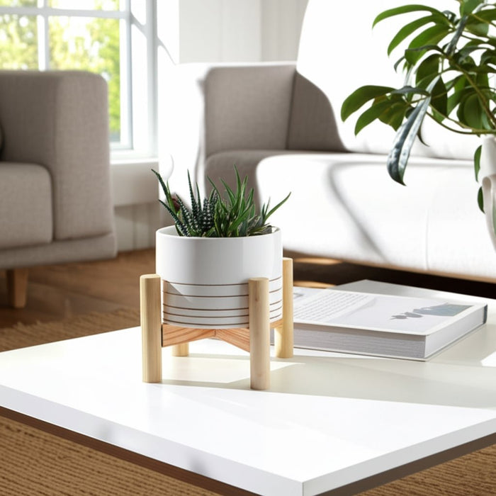 6-ceramic-metallic-planter-w-wood-stand-white-11