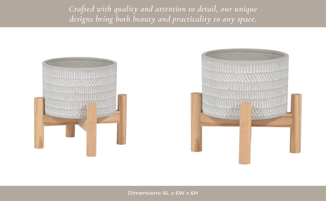 6-ceramic-tribal-planter-w-wood-stand-beige-14