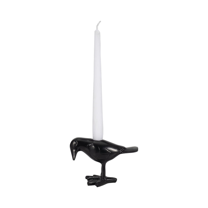 6-crow-taper-candle-holder-black-2
