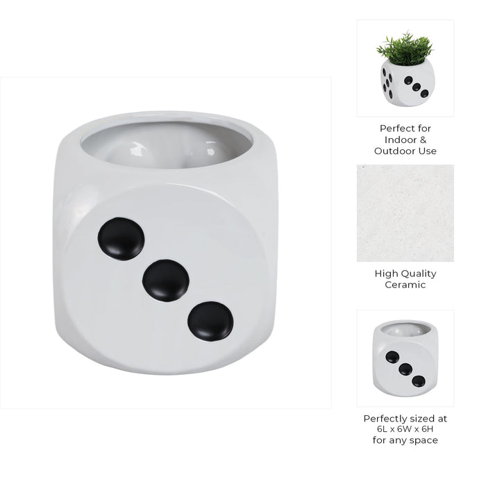 6-dice-planter-white-black-8
