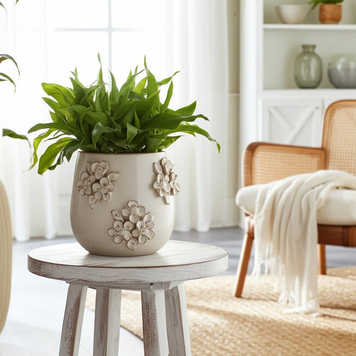 6-flower-bunches-applique-planter-ivory-11