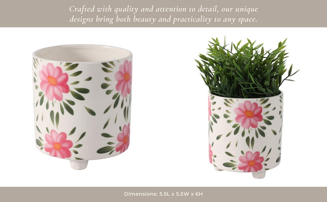 6-footed-hand-painted-pink-flower-planter-multi-11