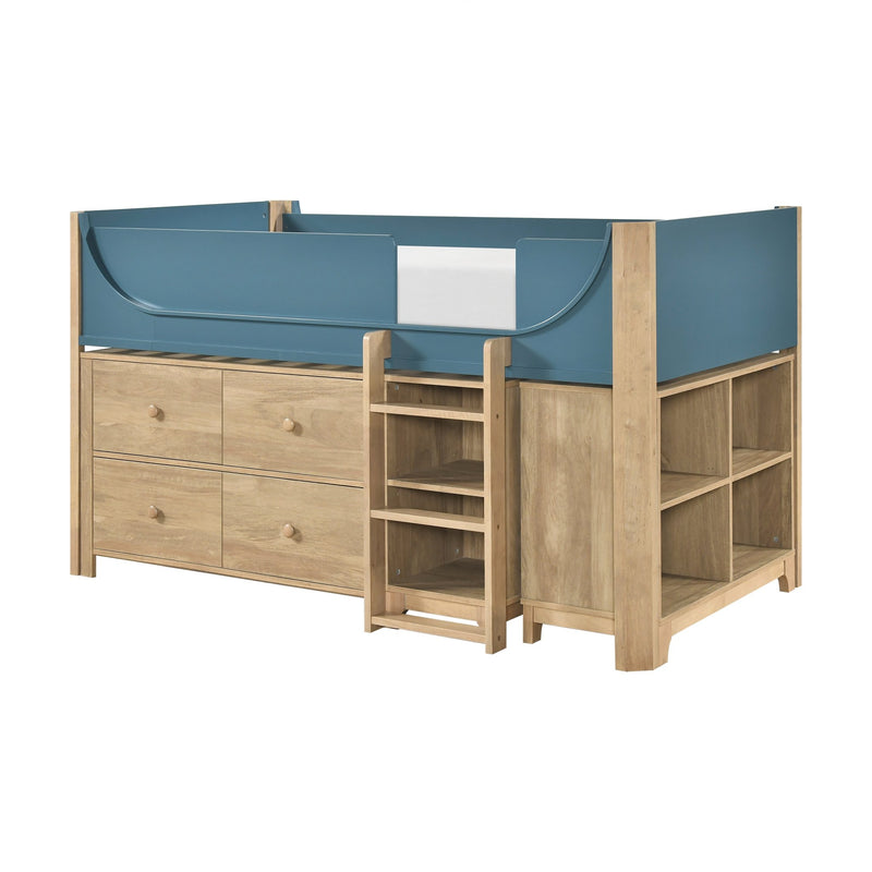 6-low-loft-bed-with-2-shelf-bookcase-4-shelf-bookcase-and-dresser-7