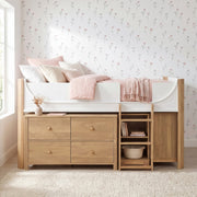 6-low-loft-bed-with-2-shelf-bookcase-4-shelf-bookcase-and-dresser-1