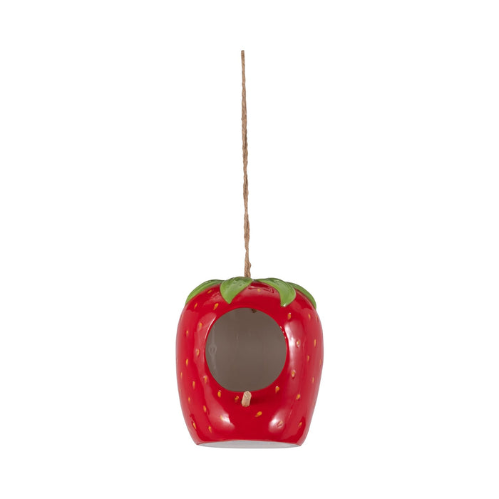 6-strawberry-bird-house-feeder-red-green-1