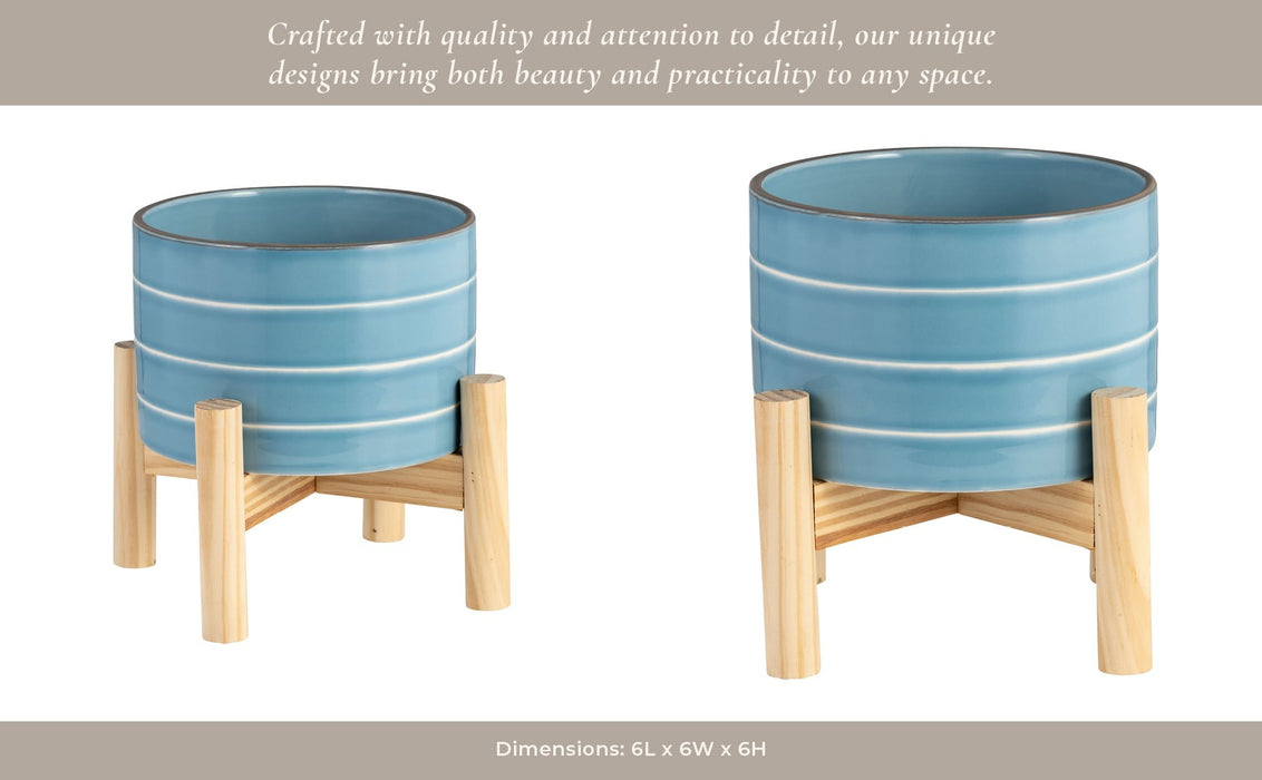 6-striped-planter-w-wood-stand-skyblue-13