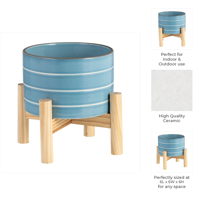 6-striped-planter-w-wood-stand-skyblue-9
