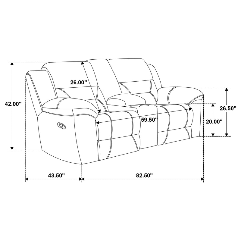 Gilson Reclining Sofa Set - Furniture City (CA)l