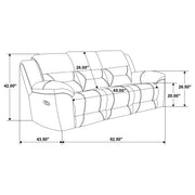 Gilson Reclining Sofa Set - Furniture City (CA)l