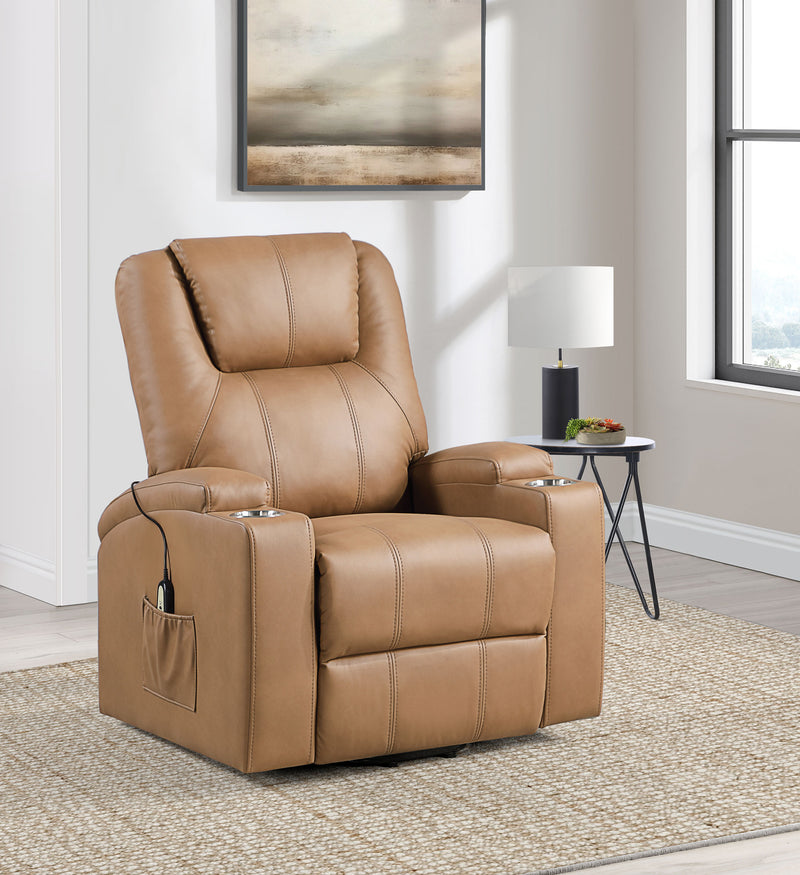 Armstrong Power Lift Massage Recliner - Furniture City (CA)l