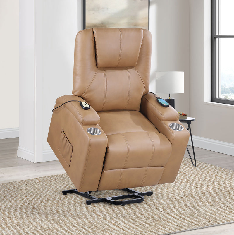 Armstrong Power Lift Massage Recliner - Furniture City (CA)l