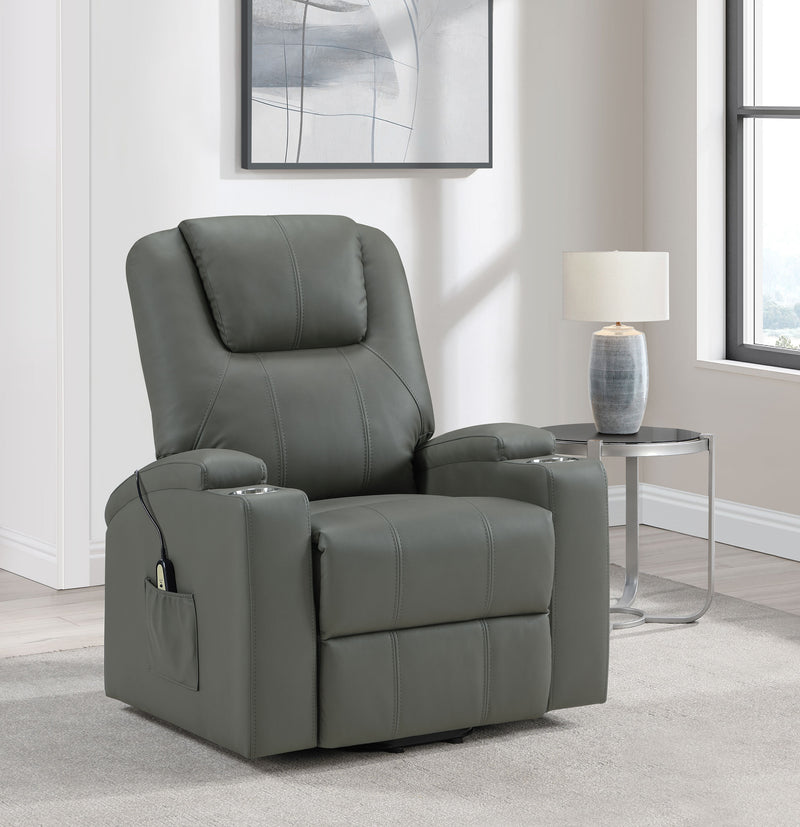 Armstrong Power Lift Massage Recliner - Furniture City (CA)l