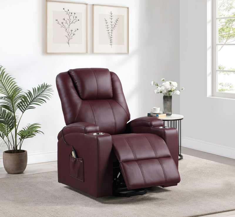 Armstrong Power Lift Massage Recliner - Furniture City (CA)l