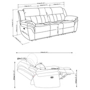 Bahrain Power Reclining Sofa - Furniture City (CA)l