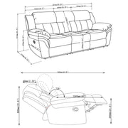 Bahrain Reclining Sofa - Furniture City (CA)l
