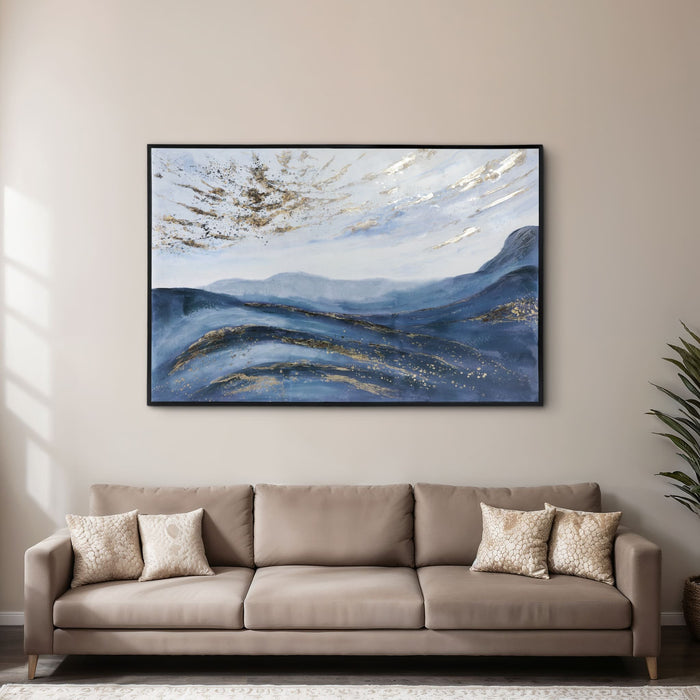 60x40-hand-painted-canvas-blue-gold-9