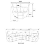 Sycamore Power Reclining Sectional Sofa - Furniture City (CA)l