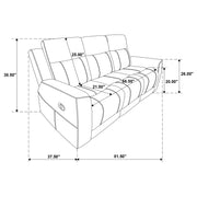 Brentwood Reclining Sofa - Furniture City (CA)l
