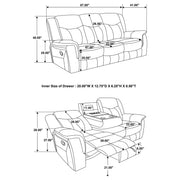 Conrad Reclining Sofa Set - Furniture City (CA)l