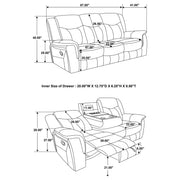 Conrad Reclining Sofa - Furniture City (CA)l