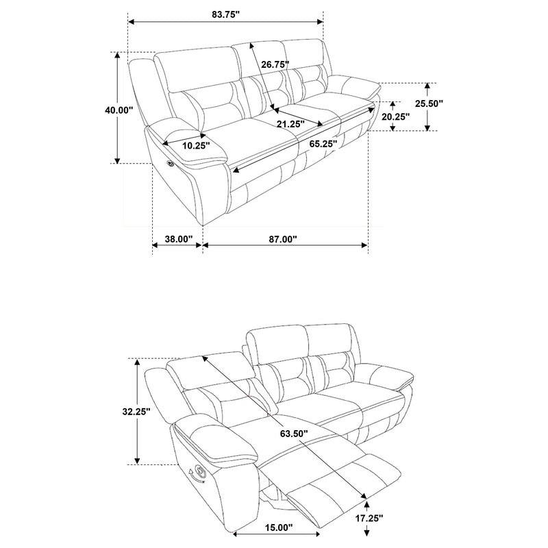 Greer Reclining Sofa Set - Furniture City (CA)l