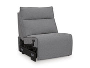 Modmax II Power Reclining Sectional with Chaise and Audio Consoles - Furniture City (CA)l