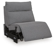 Modmax II Power Reclining Sectional with Chaise and Audio Consoles - Furniture City (CA)l