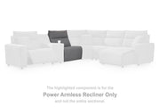 Modmax II Power Reclining Sectional with Chaise and Audio Consoles - Furniture City (CA)l