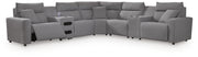 Modmax II Power Reclining Sectional with Audio Consoles - Furniture City (CA)l
