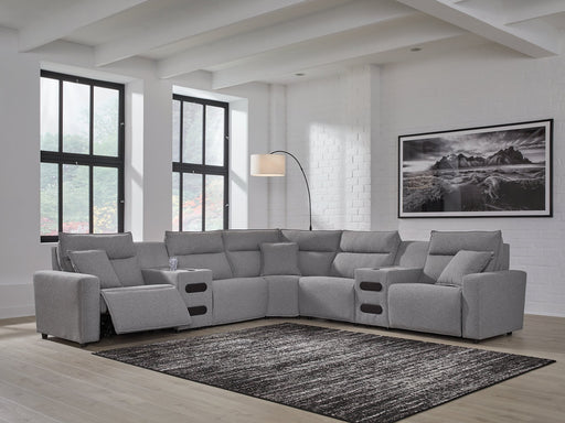 Modmax II Power Reclining Sectional with Audio Consoles - Furniture City (CA)l