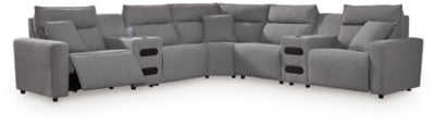 Modmax II Power Reclining Sectional with Audio Consoles - Furniture City (CA)l