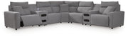 Modmax II Power Reclining Sectional with Audio Consoles - Furniture City (CA)l