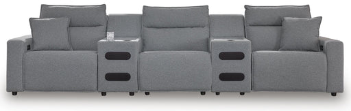 Modmax II Power Reclining Sectional with Audio Consoles - Furniture City (CA)l
