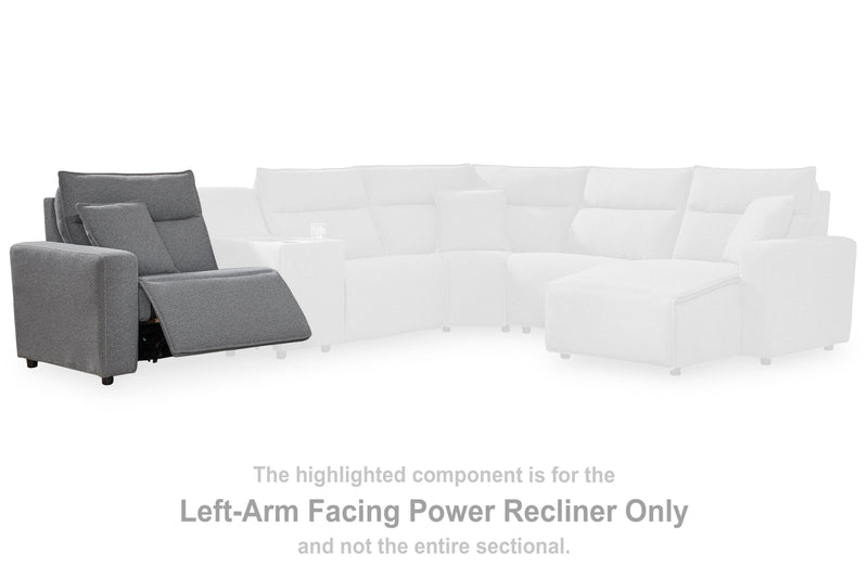 Modmax II Power Reclining Sectional with Audio Consoles - Furniture City (CA)l