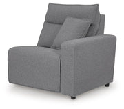 Modmax II Power Reclining Sectional with Chaise and Audio Consoles - Furniture City (CA)l