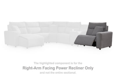 Modmax II Power Reclining Sectional with Audio Consoles - Furniture City (CA)l