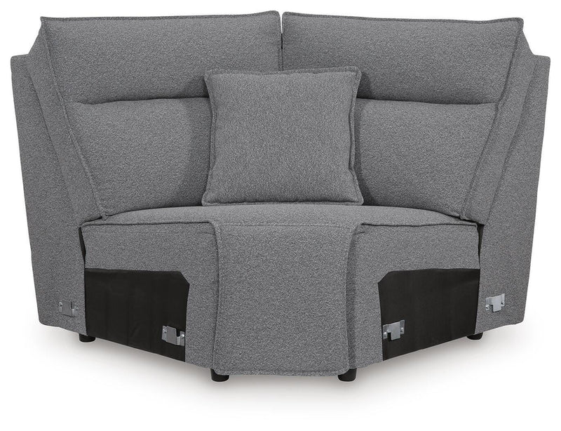 Modmax II Power Reclining Sectional with Chaise and Audio Consoles - Furniture City (CA)l