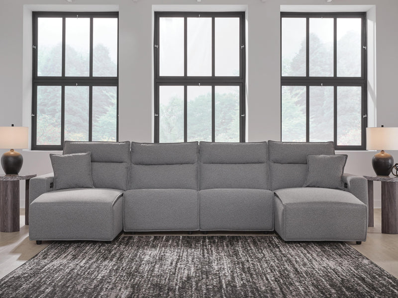 Modmax II Power Reclining Sectional with Chaise - Furniture City (CA)l
