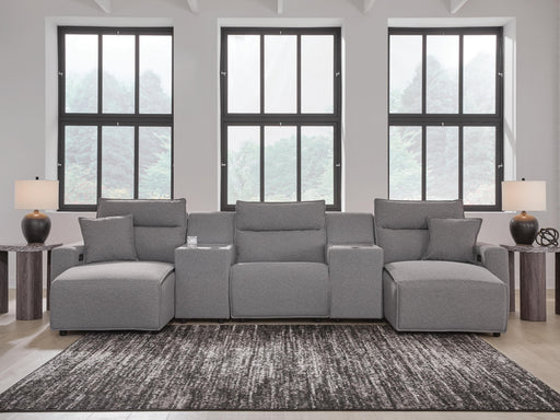 Modmax II Power Reclining Sectional with Chaise and Consoles - Furniture City (CA)l