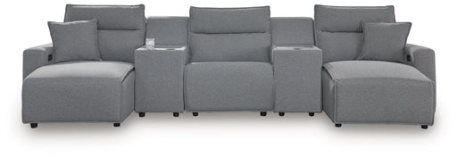 Modmax II Reclining Sectional with Double Chaise and Consoles - Furniture City (CA)l
