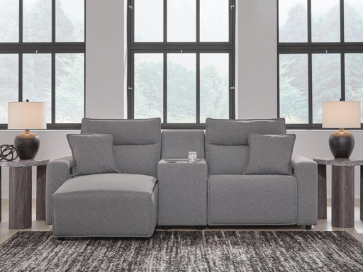 Modmax II Power Reclining Sectional with Chaise and Console - Furniture City (CA)l