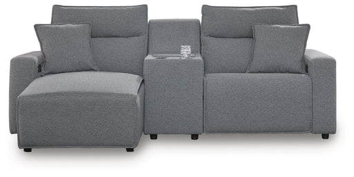 Modmax II Power Reclining Sectional with Chaise and Console - Furniture City (CA)l